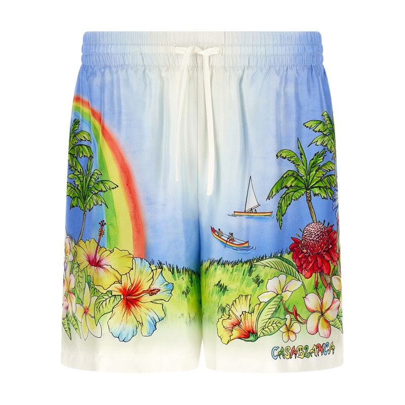 'Aloha' bermuda shorts