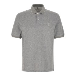 Stretch jersey polo shirt