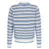 'Tuck Stitch Long Sleeve' polo shirt