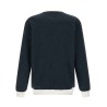 Cotton and linen sweatshirt