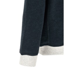 Cotton and linen sweatshirt
