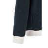 Cotton and linen sweatshirt