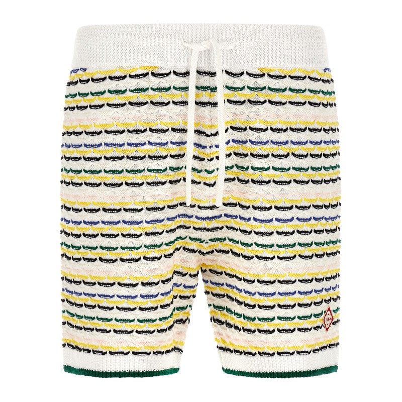 'Tuck Stitch' bermuda shorts