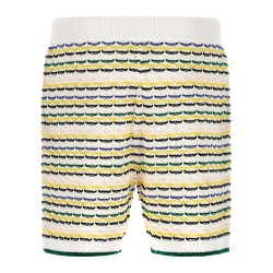 'Tuck Stitch' bermuda shorts