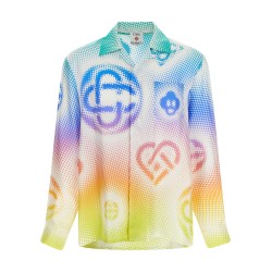 'Halftone Logo' shirt