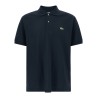 Logo patch polo shirt
