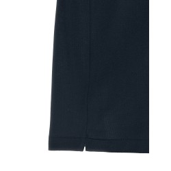Logo patch polo shirt