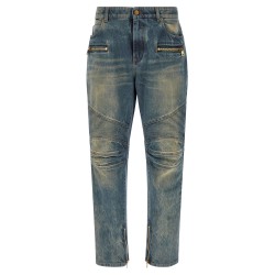 Biker jeans