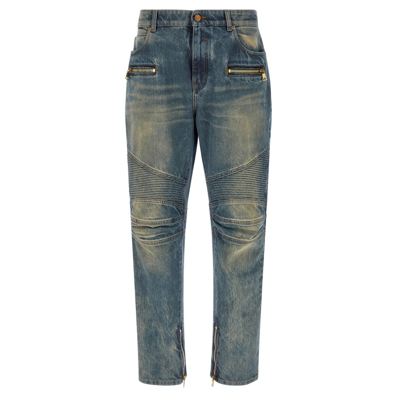 Biker jeans