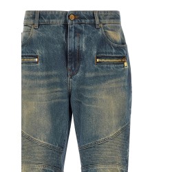 Biker jeans