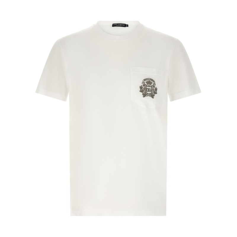 'DG' embroidered T-shirt