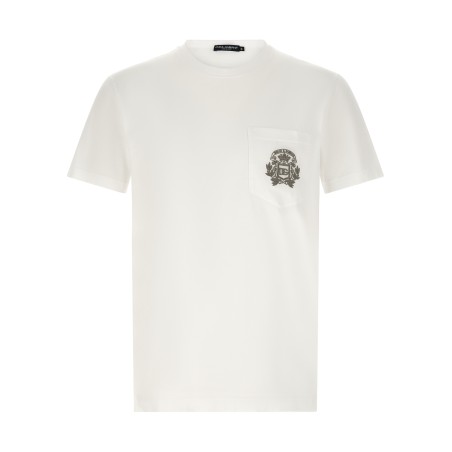 'DG' embroidered T-shirt