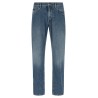 Heraldic embroidery jeans