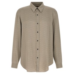 Jacquard monogram shirt