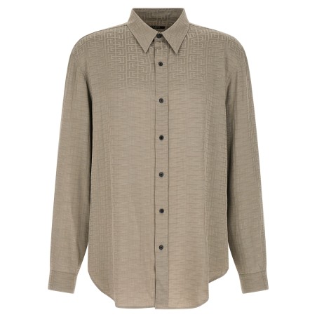 Jacquard monogram shirt