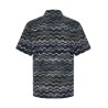 Zigzag polo shirt