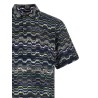 Zigzag polo shirt