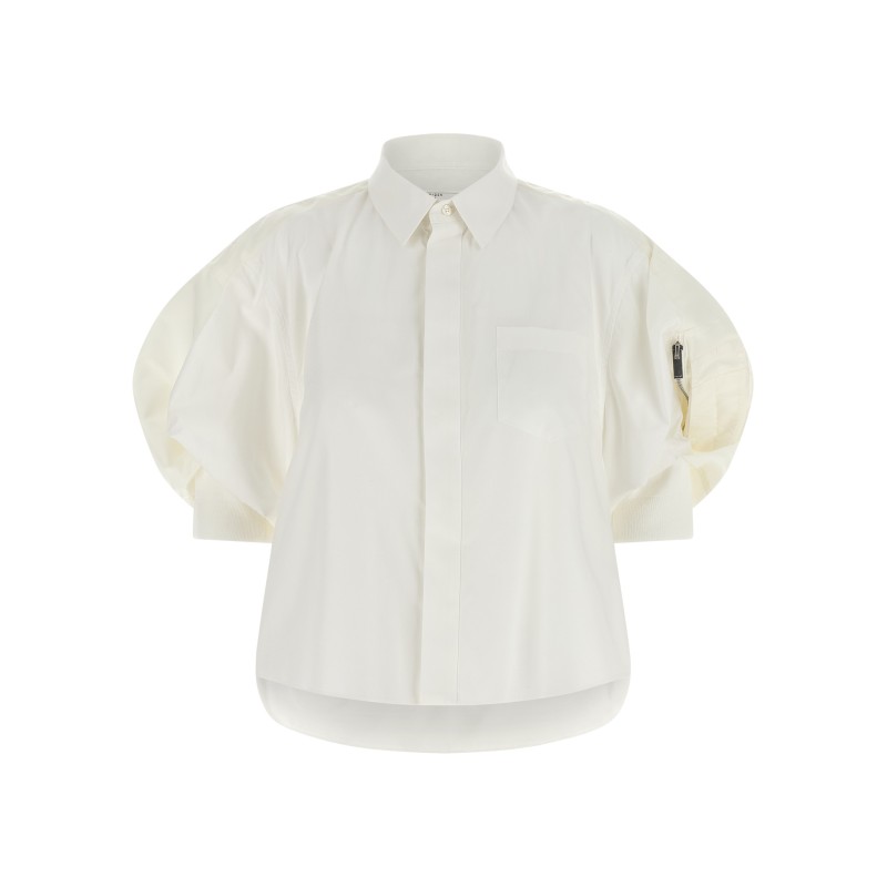 Bomber sleeve shirt
