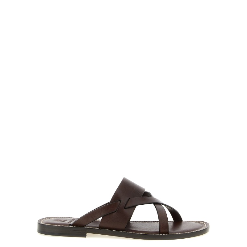 Leather sandals