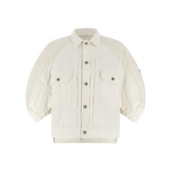 Hybrid bomber jacket