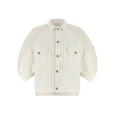 Hybrid bomber jacket