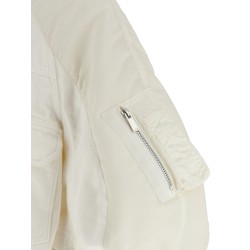 Hybrid bomber jacket