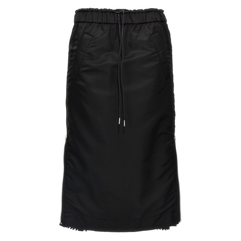 Pleated insert skirt