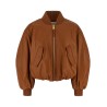 Cropped bomber jacket