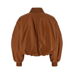 Cropped bomber jacket