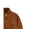 Cropped bomber jacket