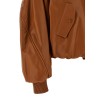 Cropped bomber jacket