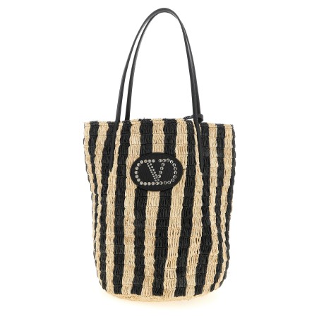 Shopping Valentino Garavani raffia