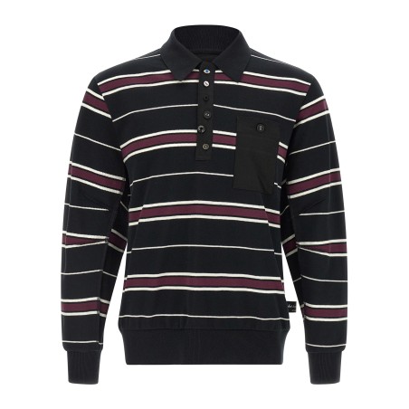 Long sleeve polo shirt