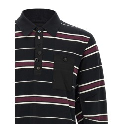 Long sleeve polo shirt