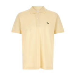 Logo patch polo shirt