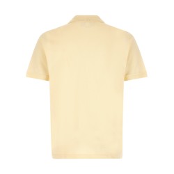 Logo patch polo shirt