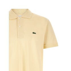 Logo patch polo shirt