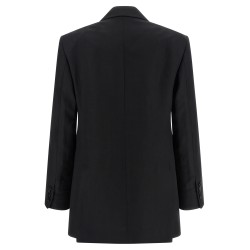 Linen viscose blazer