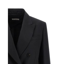Linen viscose blazer