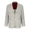 Linen operated blazer