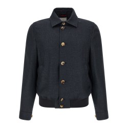 Linen blend jacket