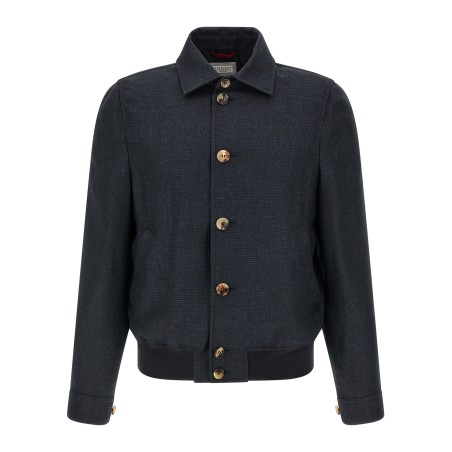 Linen blend jacket