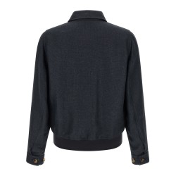 Linen blend jacket