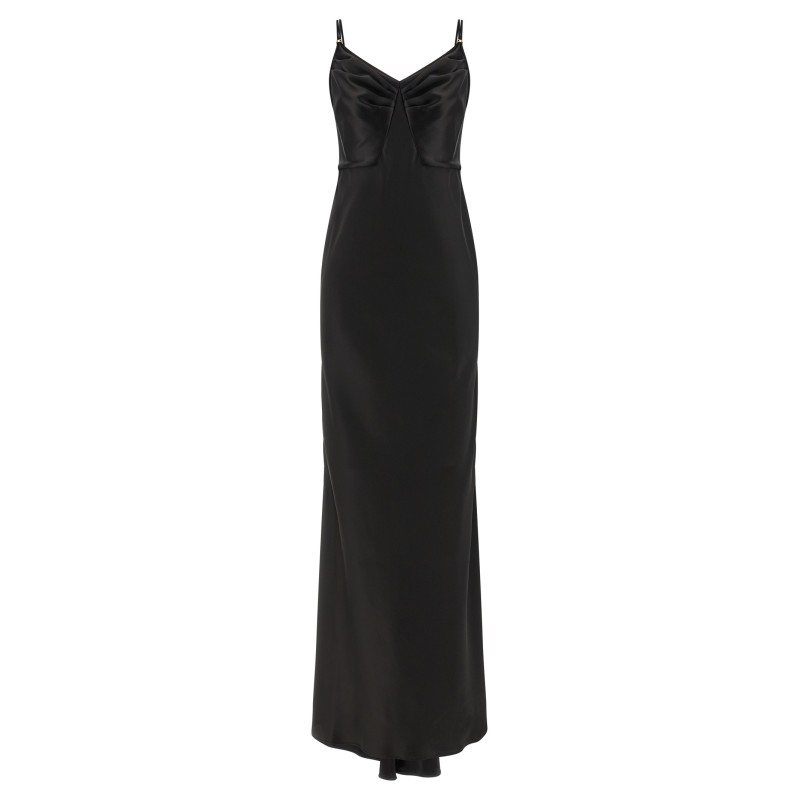 'Red Carpet' satin dress