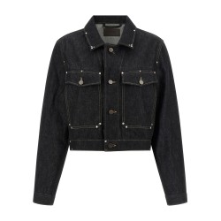 Denim blouson