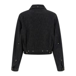 Denim blouson