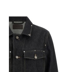 Denim blouson