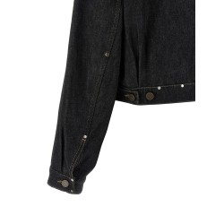 Denim blouson