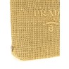 Crochet raffia shopping bag