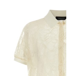 Organza lace cardigan